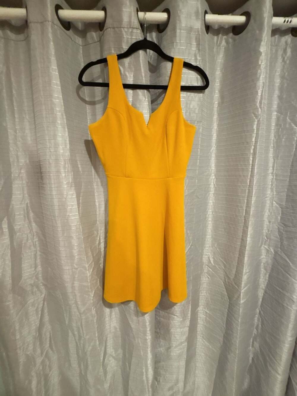 Planet Gold Yellow Tank A-Line Mini Dress Size M